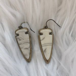 Baublebar Arrowhead Drop Earrings